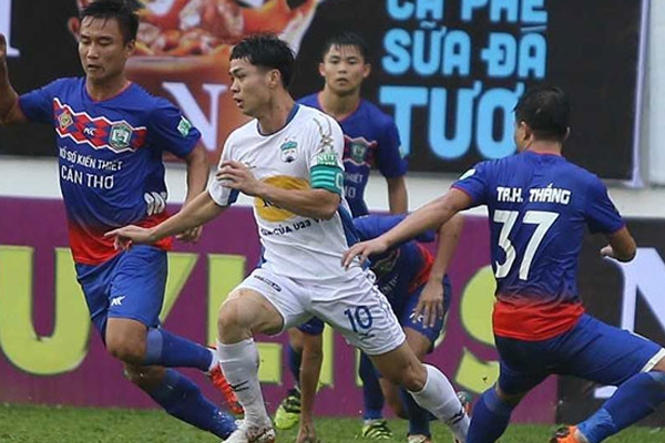 BXH V-League hôm nay: HAGL bứt tốc