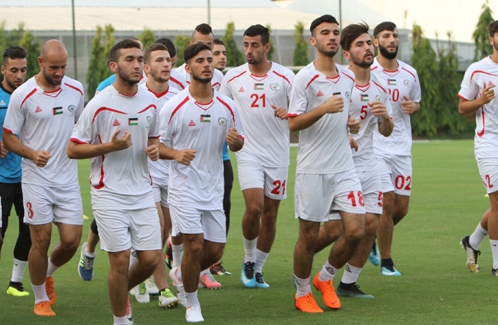 U23 Palestine phô diễn lợi thế trong buổi tập đầu tại Việt Nam