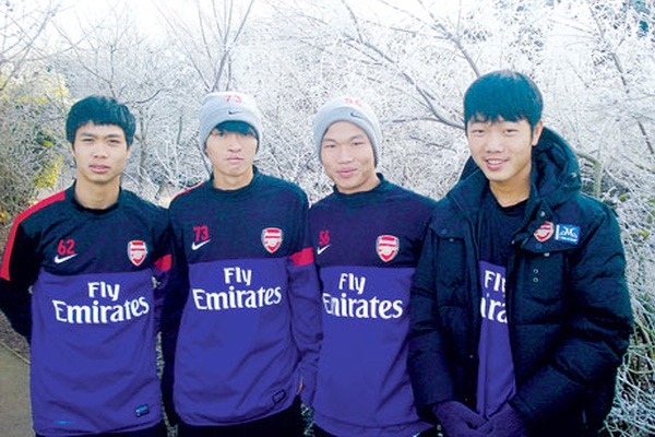 HAGL chia tay cầu thủ từng ăn tập tại Arsenal