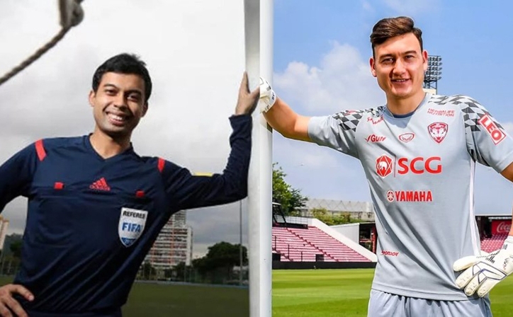 Sự đối lập hài hước giữa Đặng Văn Lâm và hung thần lứa U23