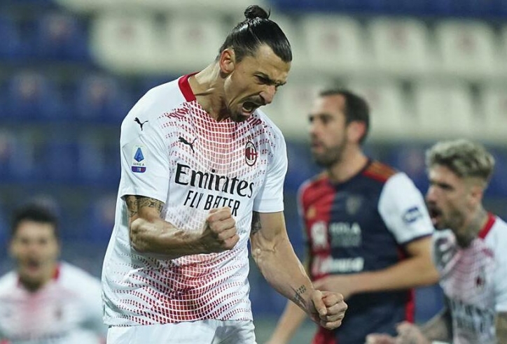 Ibrahimovic san bằng kỷ lục Ronaldo cũng phải nể phục