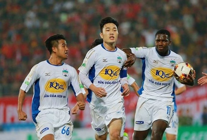 Bảng xếp hạng vòng 5 V.League: Bất ngờ HAGL 