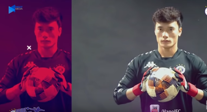 VIDEO: Bùi Tiến Dũng 'cực ngầu' khi ra mắt Hà Nội FC