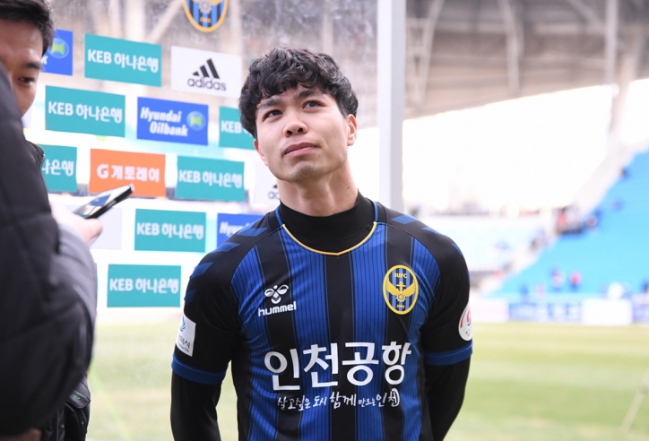 Công Phượng nhận tin vui từ khó khăn của Incheon United