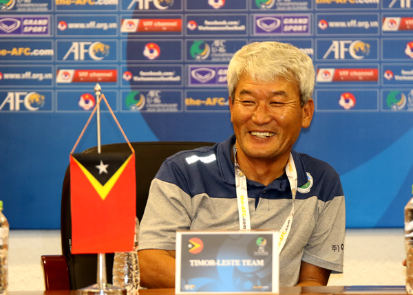 HLV U16 Đông Timor hết lời khen ngợi U16 Việt Nam