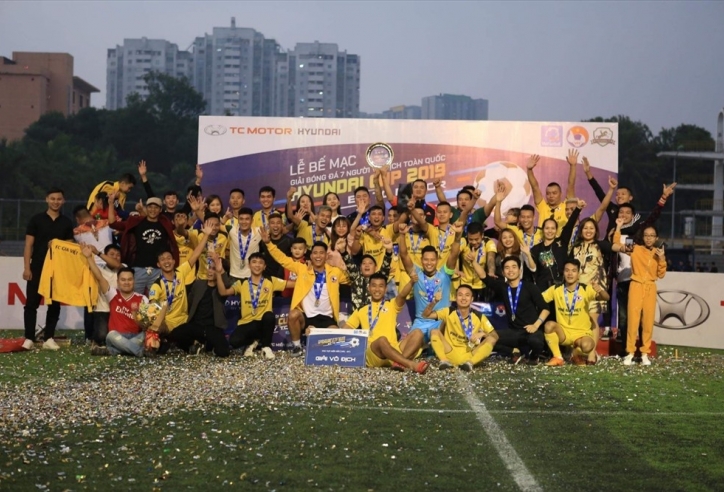 CHÍNH THỨC: FC Gia Việt vô địch HPL-S7, đại diện miền bắc dự VPL-S1