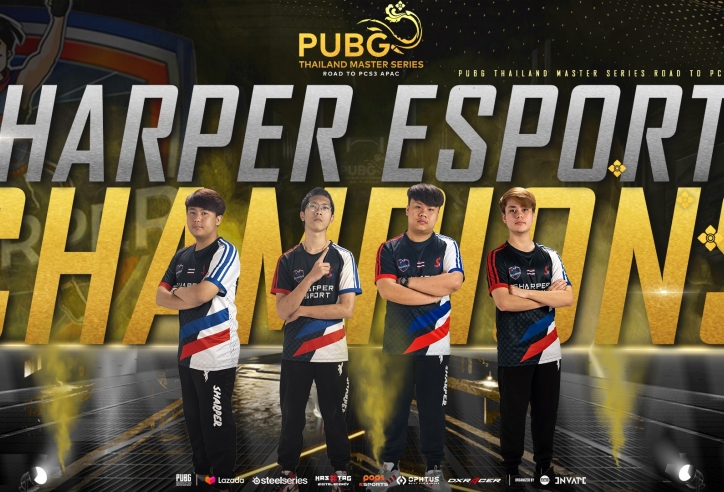 Sharper Esports vô địch PUBG Thailand Master Series 2020