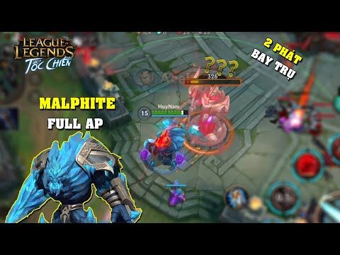 LMHT Tốc Chiến: Malphite lên full AP khỏe như thế nào?