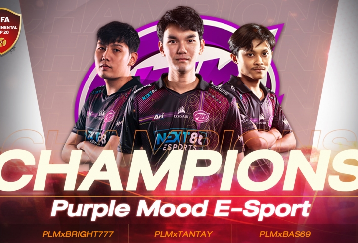 Purple Mood E-Sport lên ngôi vô địch CKTG FIFA Online 4