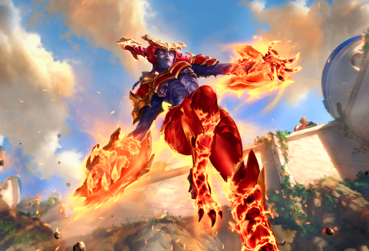 ĐTCL mùa 4.5: Riot hé lộ tướng và trang phục của tộc Long Hồn