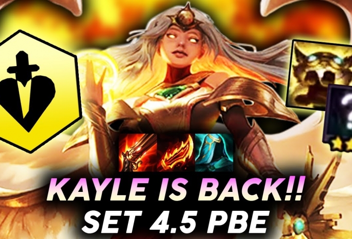 VIDEO: Kayle 'quạt chả' team địch trong ĐTCL mùa 4.5 