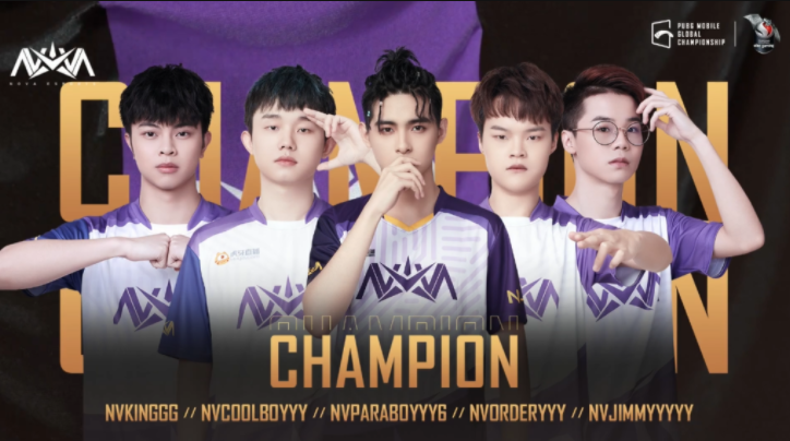 Nova XQF vô địch PUBG Mobile Global Championship 2020