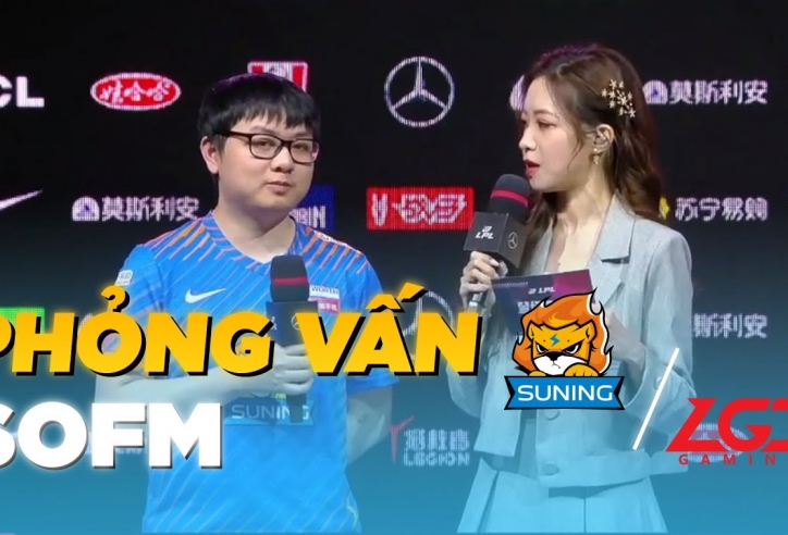 SofM trả lời phỏng vấn sau khi giành 2 MVP trước LGD