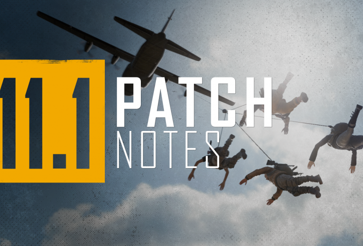 Chi tiết bản cập nhật 11.1 trong PUBG