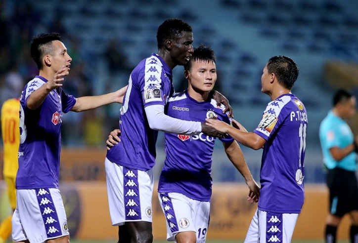 Quang Hai fires a masterpiece, Hanoi win full three points over Da Nang