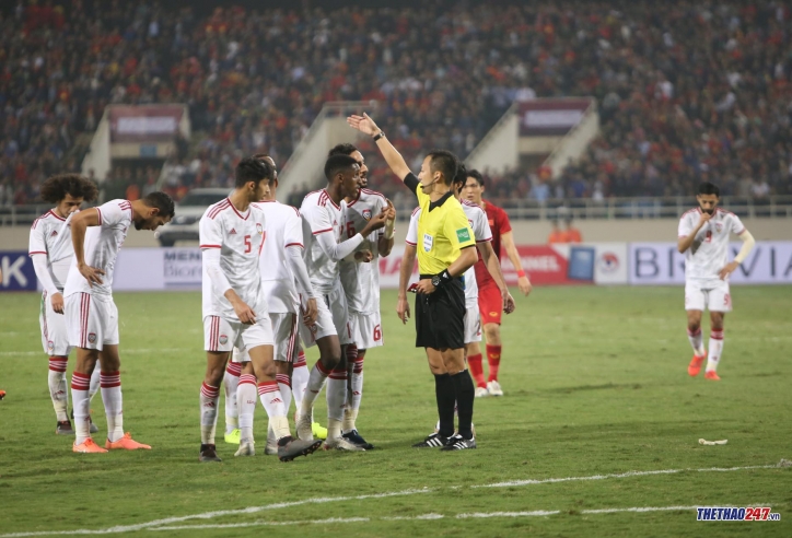 UAE coach: ‘I’ve never seen any referee issue a red card so quickly’