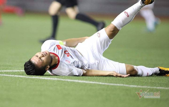 OFFICIAL: Quang Hai has a torn muscle, to leave the SEA Games 30