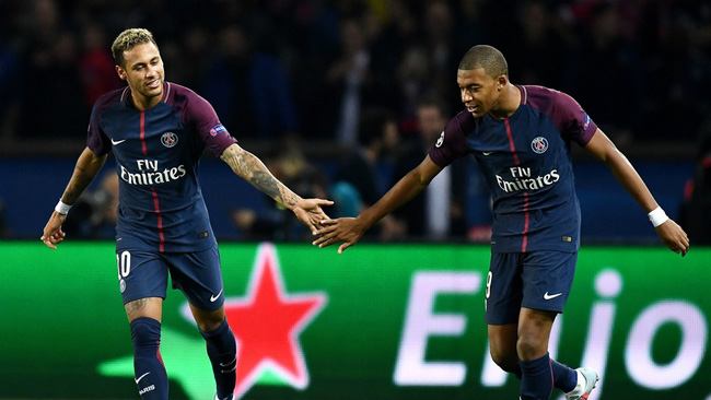 VIDEO: Cặp đôi Neymar-JR , Mbappe trong buổi tập của PSG.