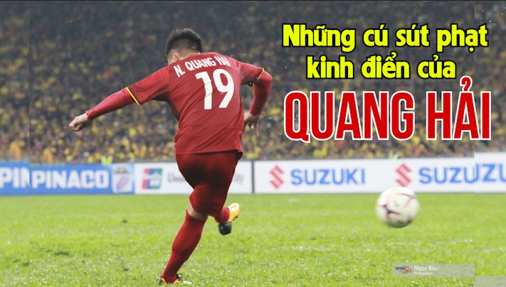 VIDEO: Những bàn thắng kinh điển được tạo bởi cái chân trái cực 'dị' của Quang Hải