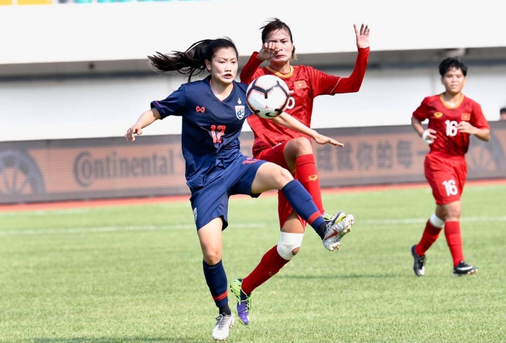 U19 nữ Việt Nam hoà Thái Lan ở giải quốc tế