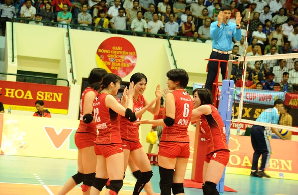 NEC Nhật Bản tiếp tục phô diễn sức mạnh tại VTV Cup 2019