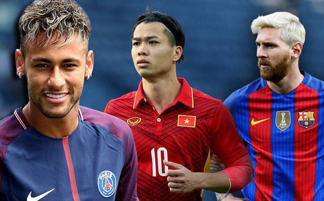Thể hình của Công Phượng như thế nào nếu so sánh với Lionel Messi?