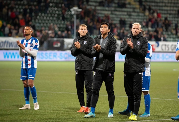Hậu vệ trái SC Heerenveen: 'Tôi không chấp nhận ngồi dự bị'