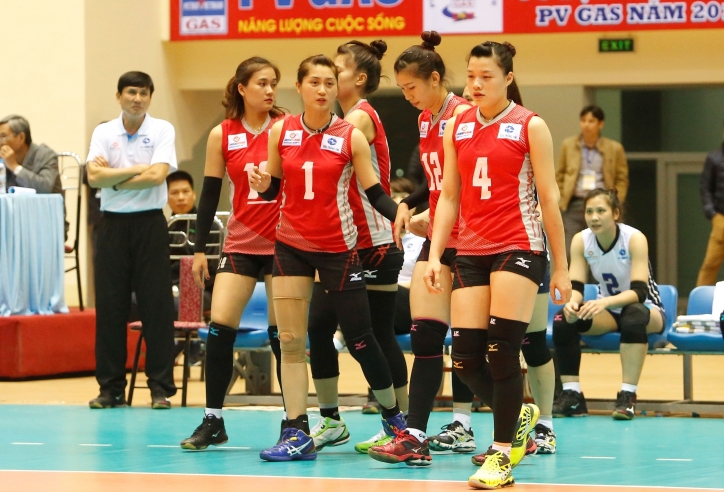 Trực tiếp chung kết bóng chuyền nữ giải nội bộ CLB Thông Tin
