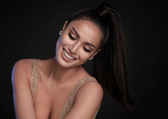 Ngắm nhan sắc nữ VĐV bóng chuyền dẫn đầu cuộc thi Hoa hậu Philippines