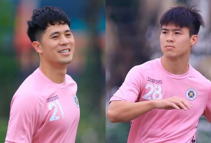 Hà Nội FC chào đón sự trở lại của Đình Trọng và Duy Mạnh