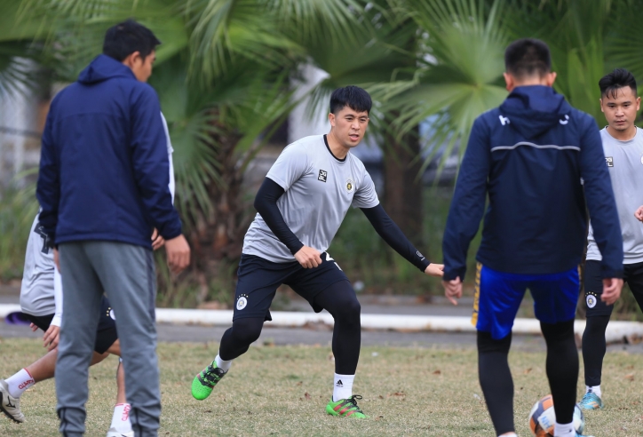 Đình Trọng và Duy Mạnh không thể giúp Hà Nội đánh bại Hải Phòng