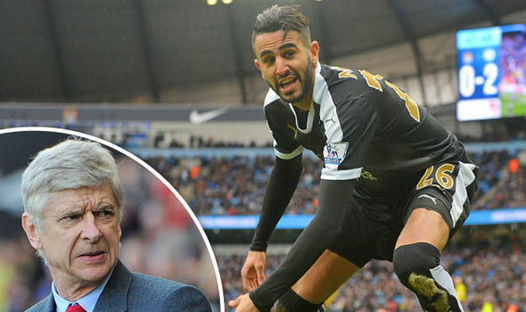 Arsene Wenger công khai ngưỡng mộ Riyad Mahrez