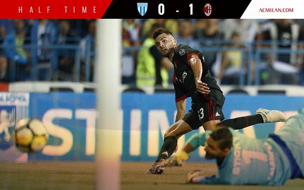 Highlights: Craiova 0-1 AC Milan (VL Europa League 17/18)