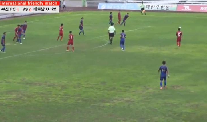 VIDEO: Văn Thanh gỡ hòa cho U22 Việt Nam