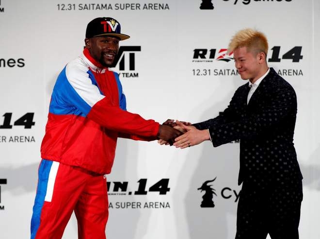 Floyd Mayweather: 'Còn lâu tôi mới gặp vấn đề tiền bạc, đấu Tenshin là khoản đầu tư thông minh'