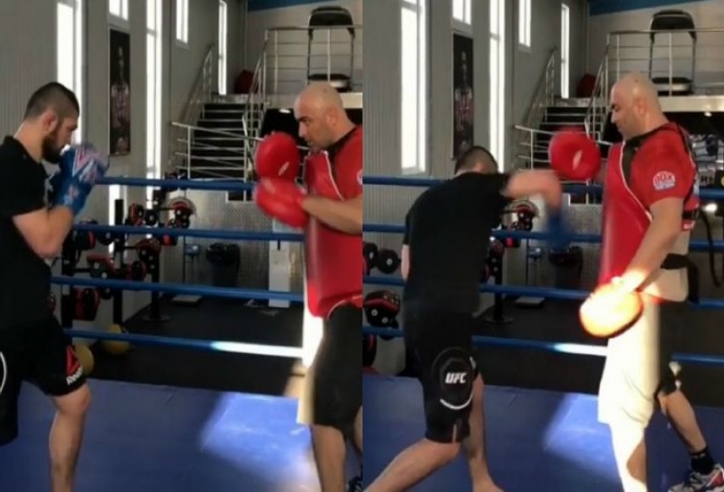 VIDEO: Khabib luyện Boxing 'đặt chỗ' đấu Floyd Mayweather