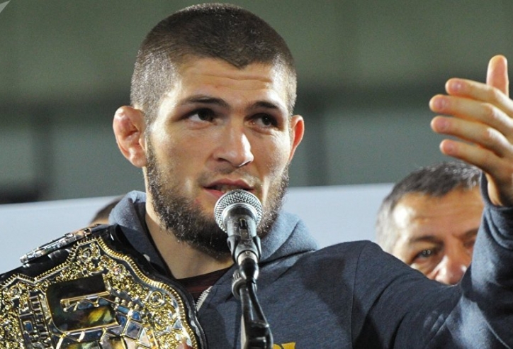 Khabib sẵn sàng chấp cân để đánh với George St Pierre