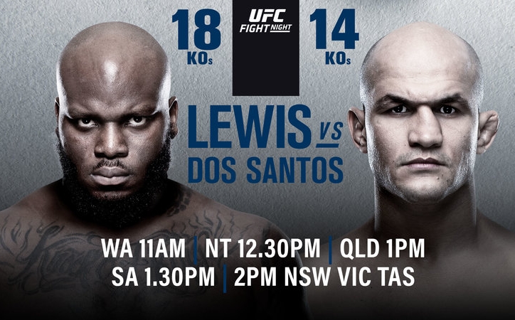 FULL FIGHT: Junior Dos Santos knockout Derrick Lewis sau màn đôi công mãn nhãn