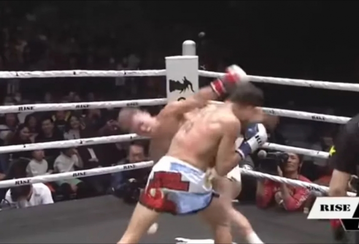 Thần đồng Tenshin Nasukawa tái xuất với 'cú đá bánh xe' KO đối thủ