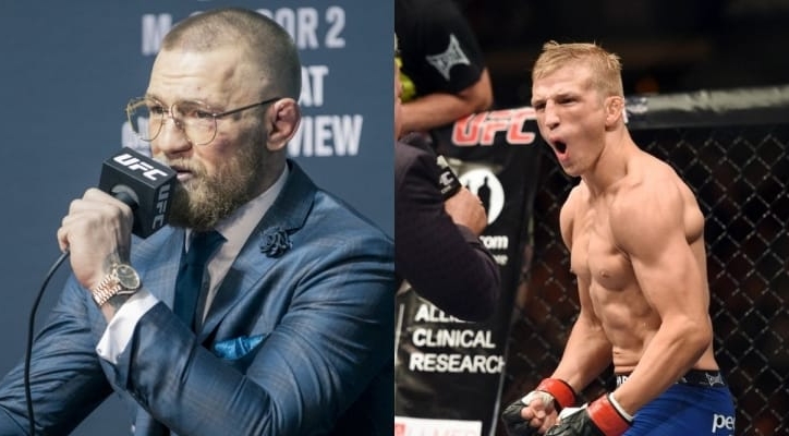 TJ Dillashaw bỏ đai, Conor McGregor lập tức 'bới' lại chuyện cũ 