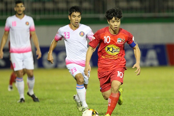 Vòng 5 V-League 2017: Cơ hội vàng cho HAGL