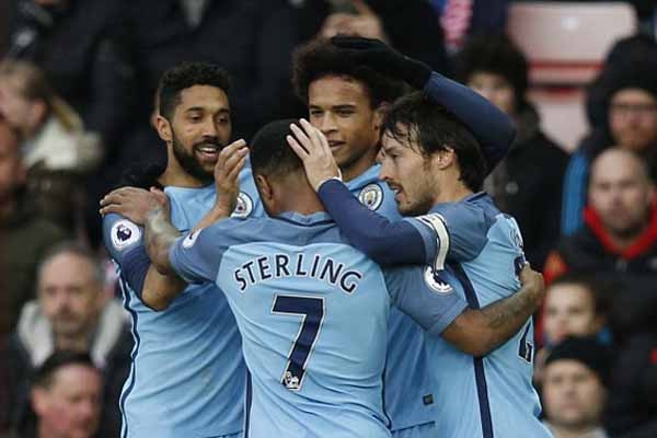 Man City củng cố vững chắc vị trí thứ 3 trên BXH NHA