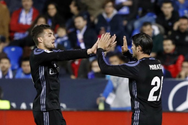 Real Madrid tạo nên cơn mưa bàn thắng trên sân Leganes