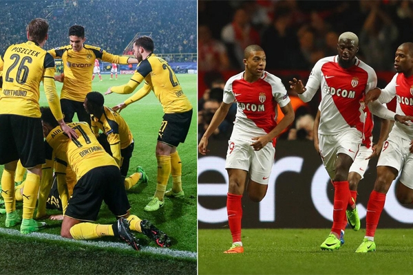 Kết quả Dortmund vs Monaco, 23h45 ngày 12/4