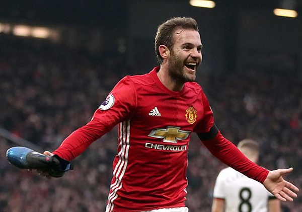 Juan Mata trở lại tiếp sức cho MU vào cuối mùa giải