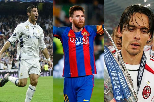 10 chân sút xuất sắc nhất lịch sử Cúp C1: CR7 là số 1!