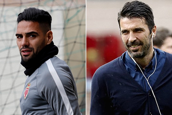 Falcao dọa xé lưới, Buffon lên dây cót tinh thần đồng đội