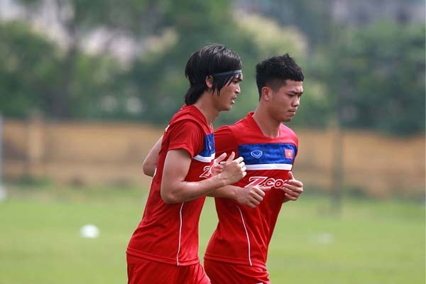 Đội Tuấn Anh thắng đậm trong trận đối kháng ở U22 Việt Nam