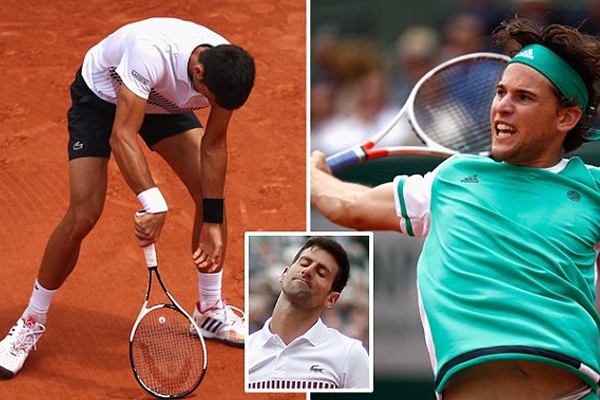 Tin thể thao 7/6: ​ĐKVĐ Djokovic chia tay Roland Garros 2017