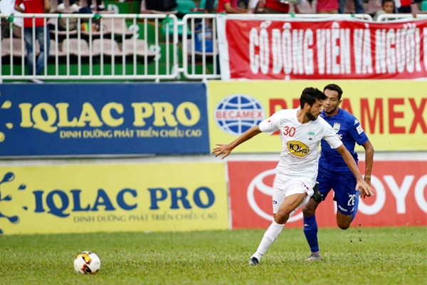 Lịch thi đấu vòng 15 V-League: HAGL và cơ hội lên giữa BXH